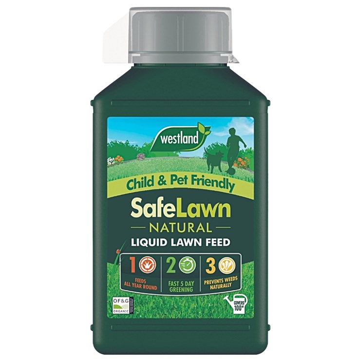 Safelawn Natural Liquid Lawn Feed 1Ltr